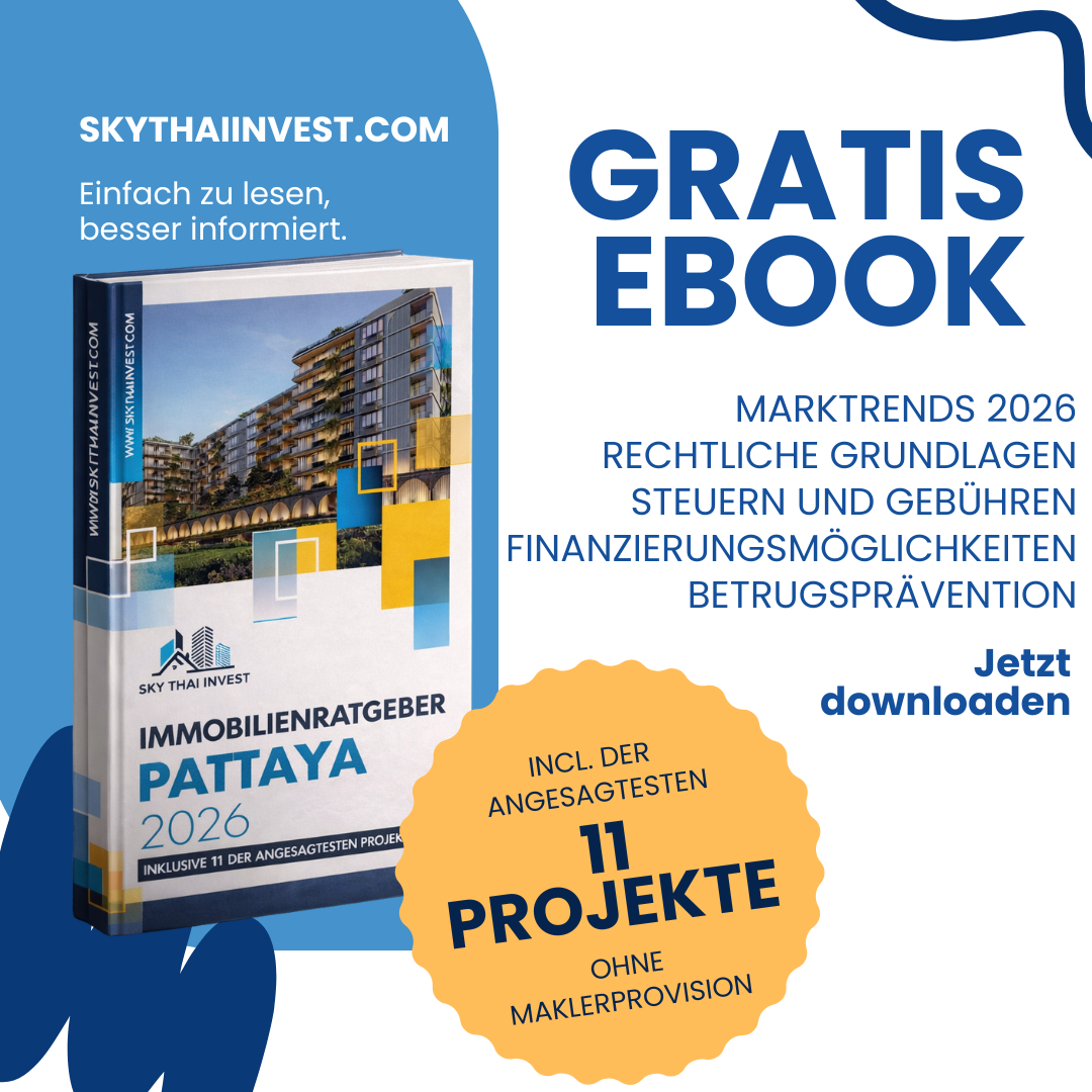 Gratis Ebook: Immobilienratgeber Pattaya 2026 mit 11 Top-Projekten – Jetzt kostenlos downloaden